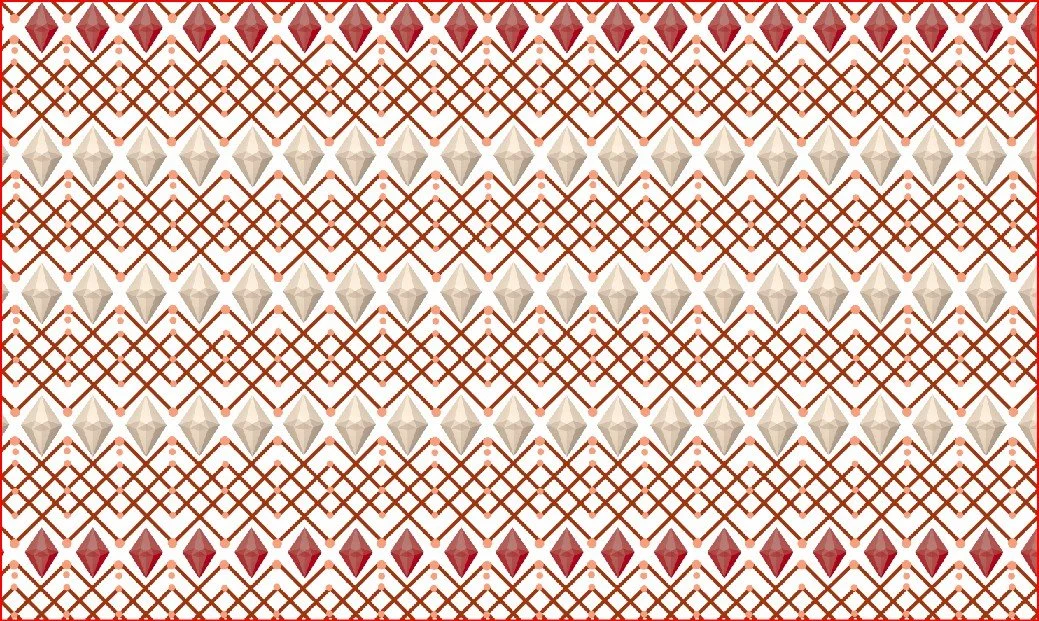 repeat pattern in Diamond Lattice display image