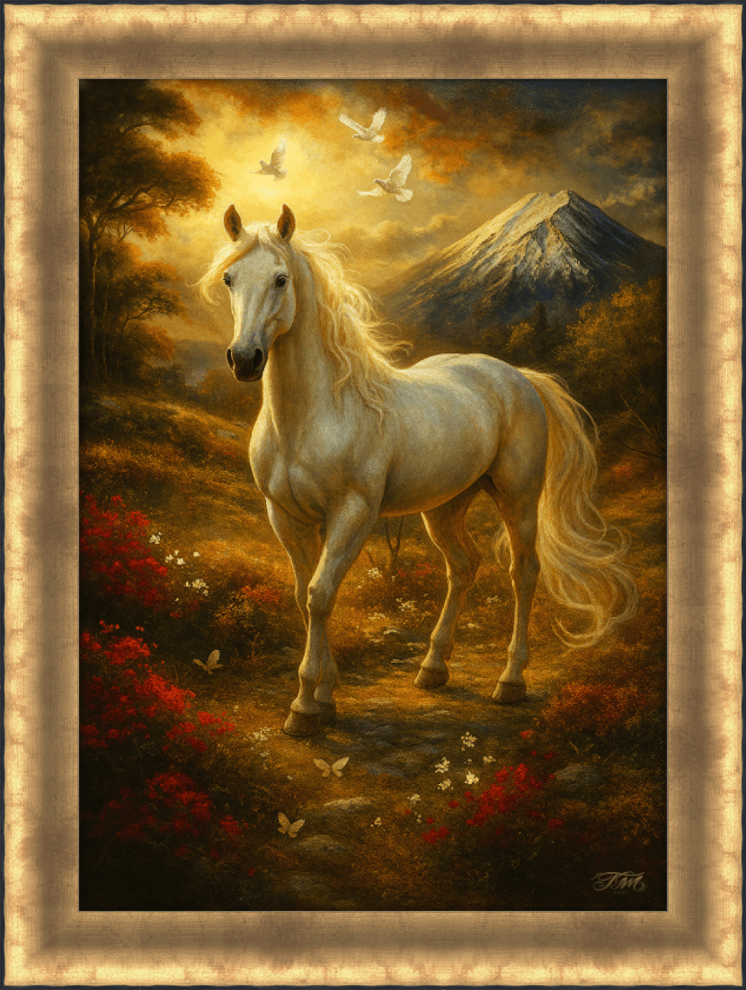 Sanctuary of the White Stallion Gold Frame 599G A0.png