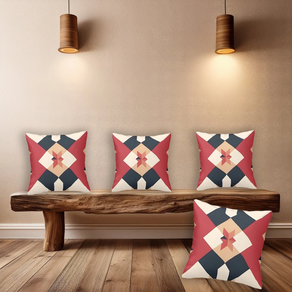 Patch - all Seasons Throw Pillow Covers Set of 4