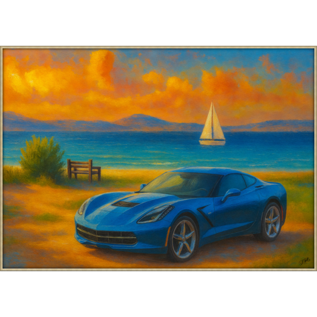 Coastal Pulse PEWTER Float Frame 108SL A0.png