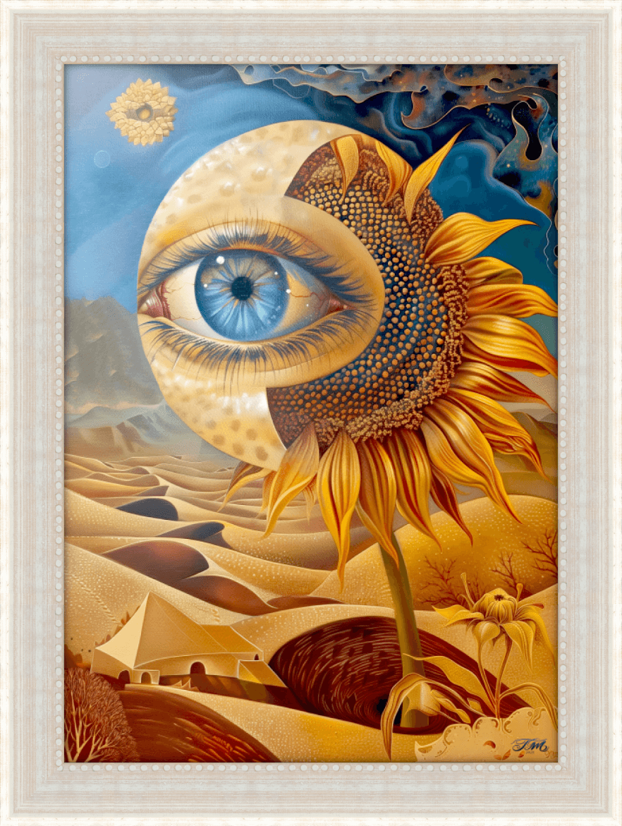 Desert Vision 50 x 70.7 cm White Frame 676W.png