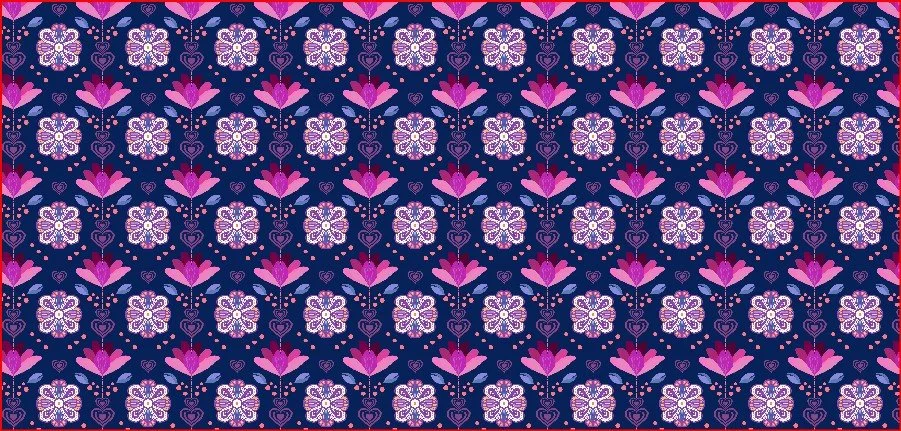 repeat pattern display Image