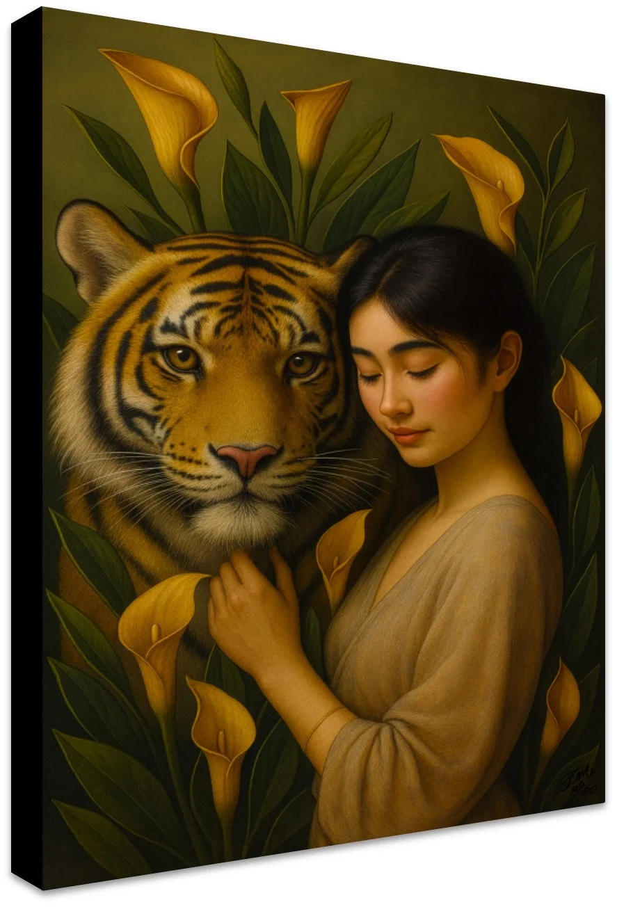 Wild Harmony Black Edge canvas print.jpg