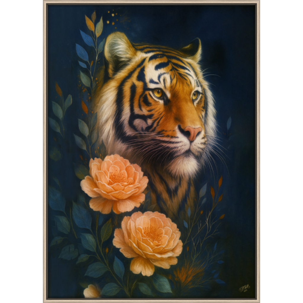 The Blooming Beast Raw Oak Float Frame 108RO A2.png