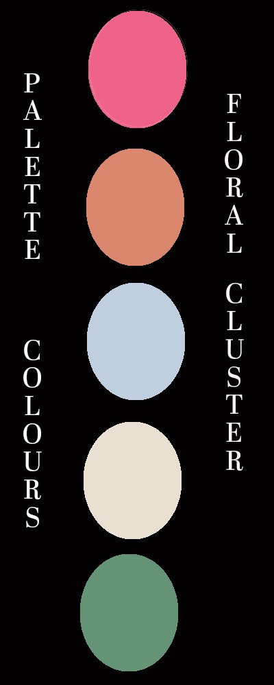 image displaying palette colours for pattern