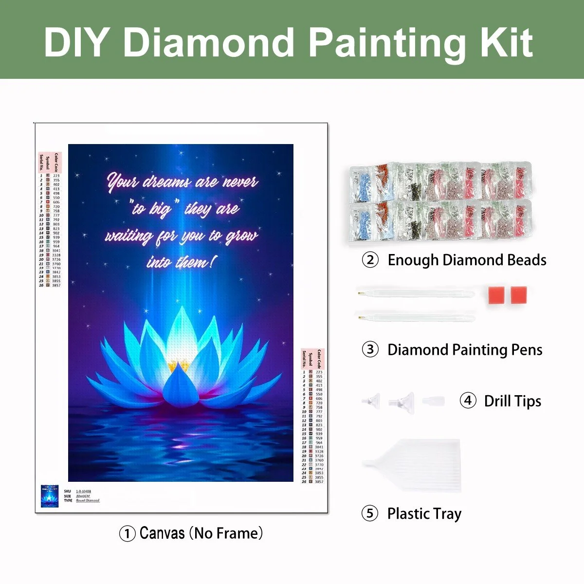 Diamond Painting ,mockup image with link