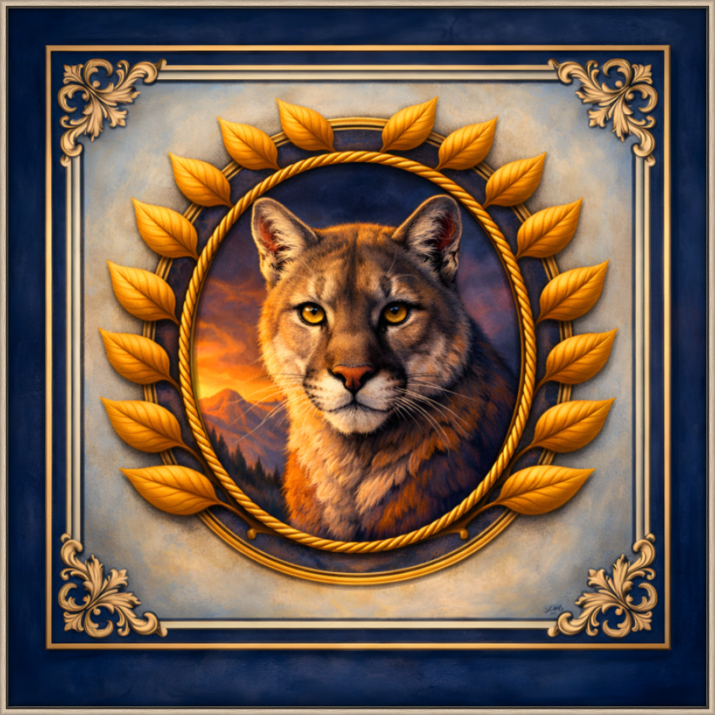 Regal Watcher of the Dusk Florat Frame Raw Oak 108RO 80 squ.png