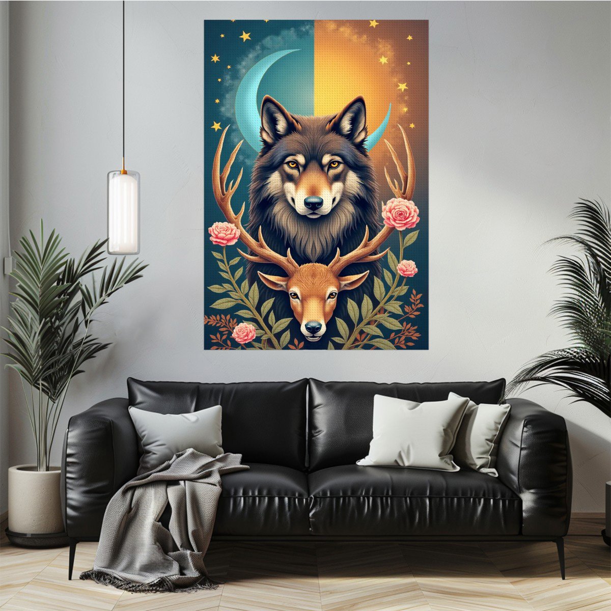 Visionary Wolf Diamond Painting