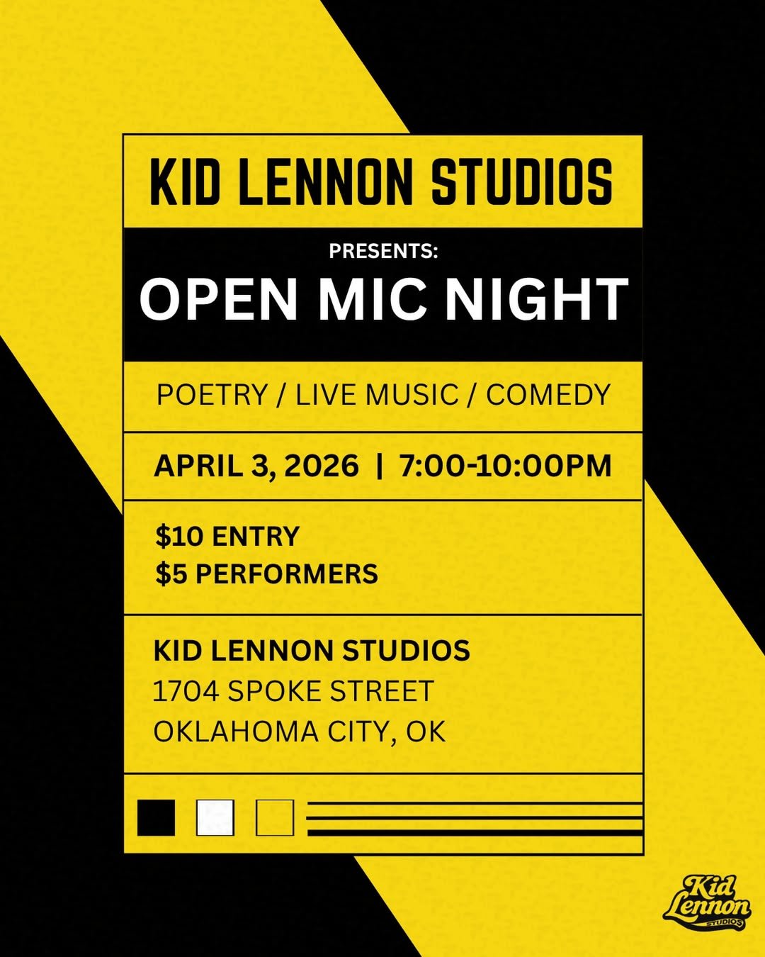 Weekly Open Mic Nights