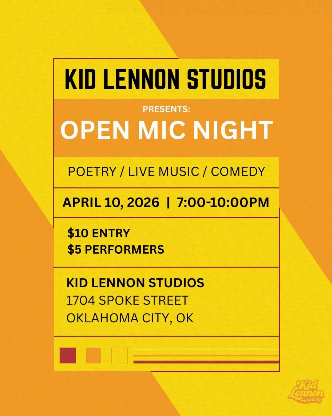 Weekly Open Mic Nights