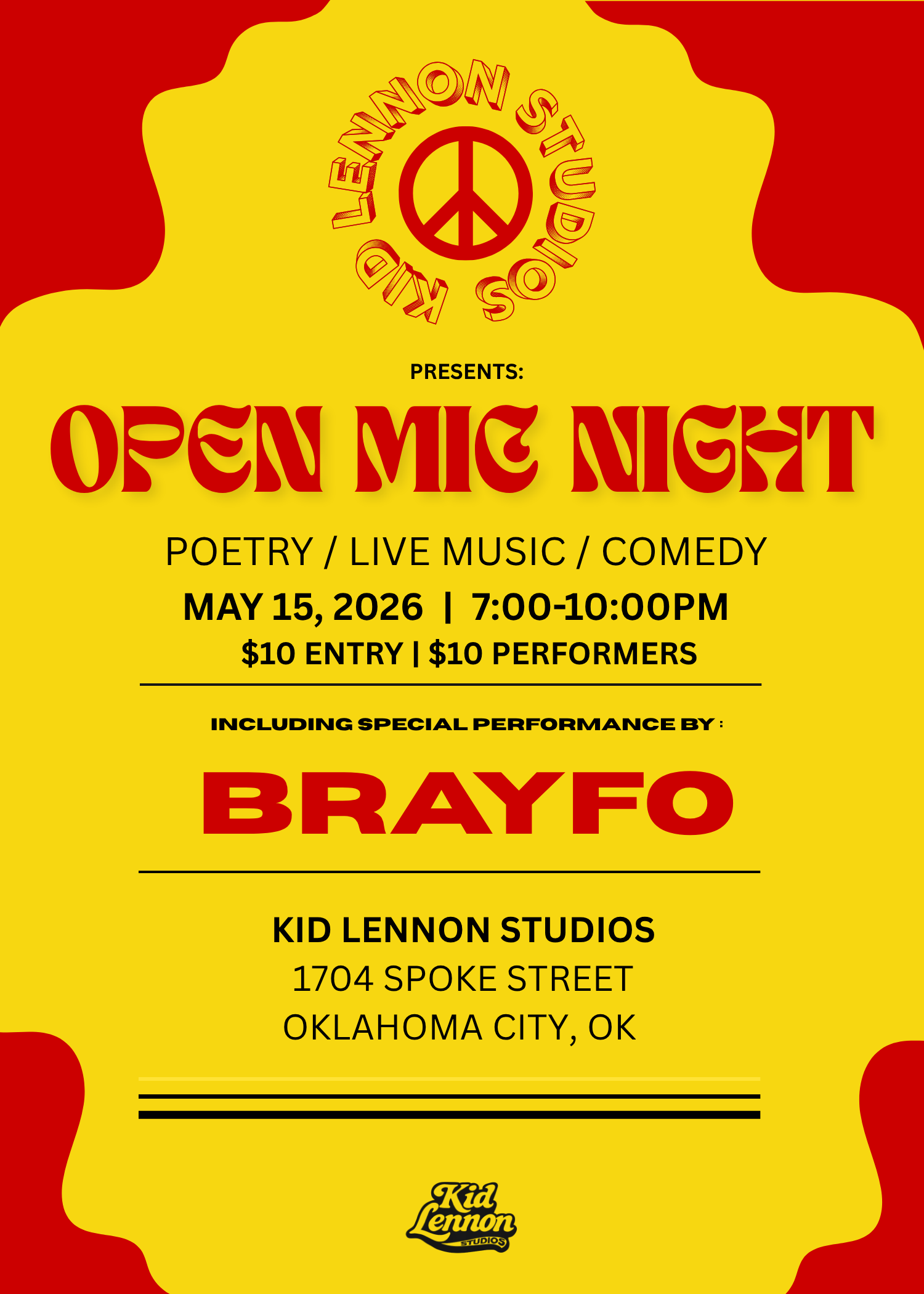 Open Mic, May 29th