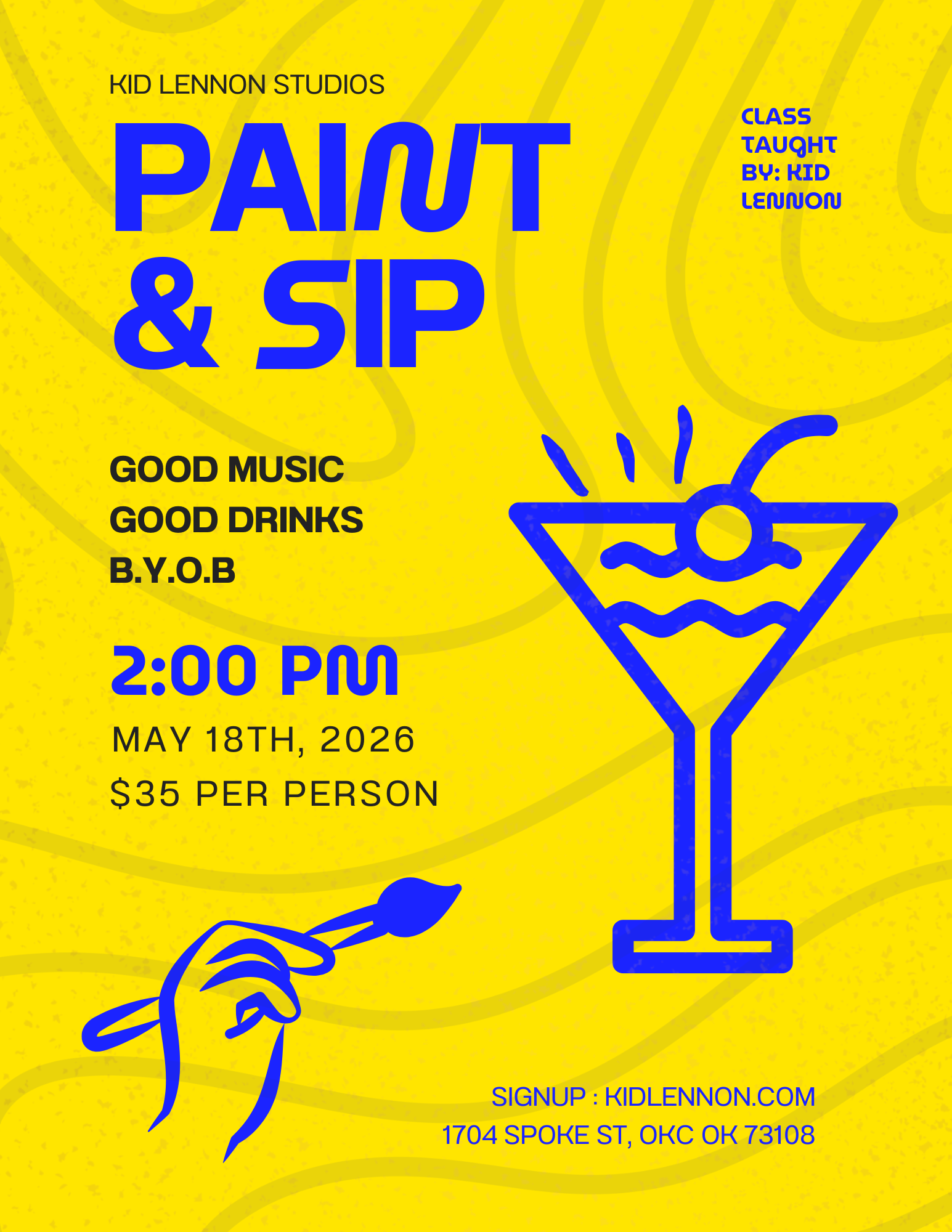 Paint N Sip, May 17th