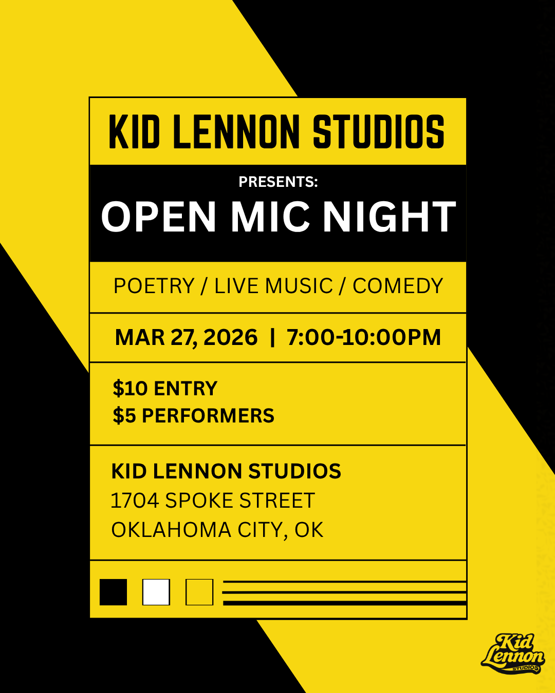Weekly Open Mic Nights