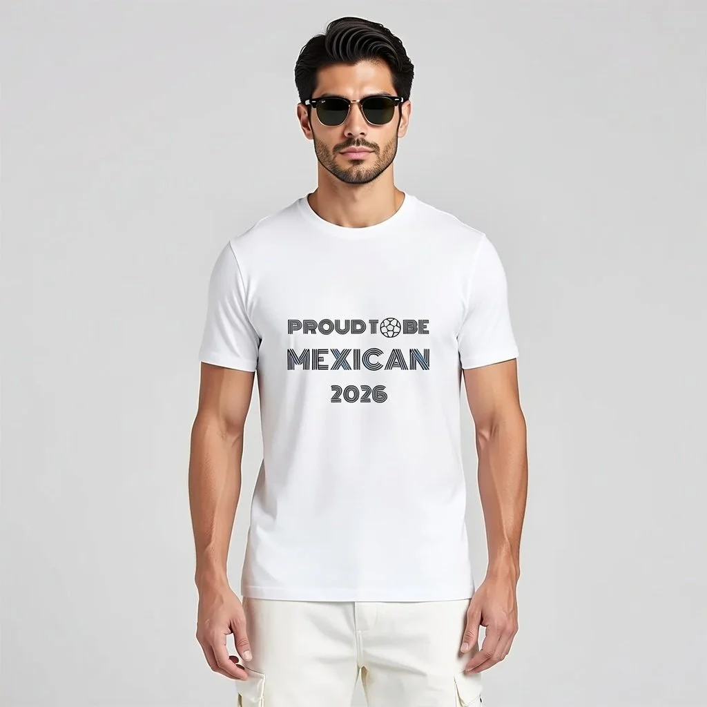 World Cup Supporter Unisex White T-Shirt Soccer 2026