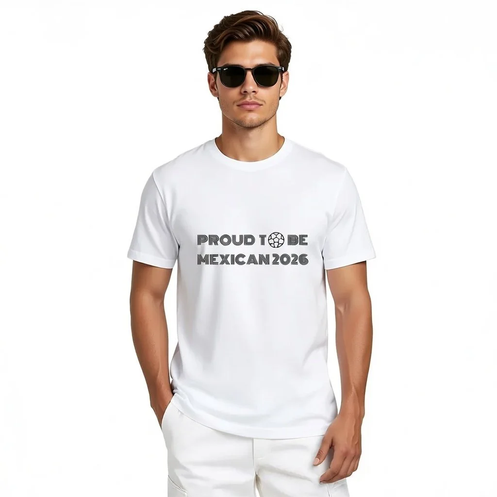 Classic World Cup Supporter Unisex White T-Shirt Soccer 2026