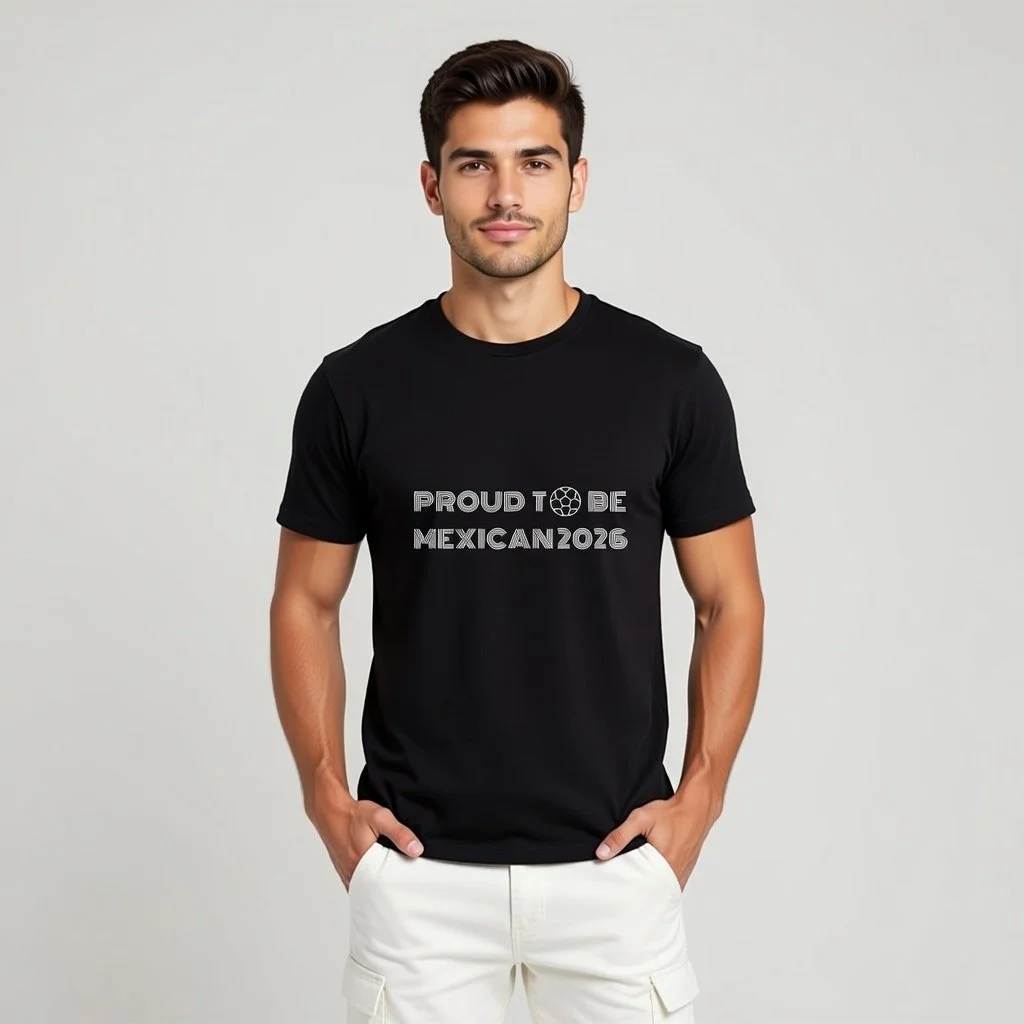 Classic World Cup Supporter Unisex Black T-Shirt Soccer 2026