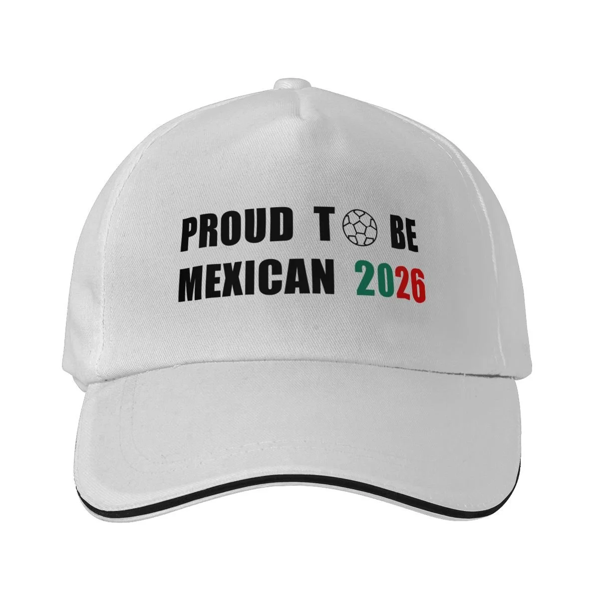 Proud to Be Mexican® – Unisex Classic Baseball Cap World Cup 2026 Supporter White
