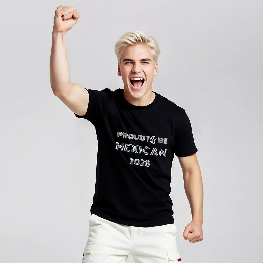 World Cup Supporter Unisex Black T-Shirt Soccer 2026