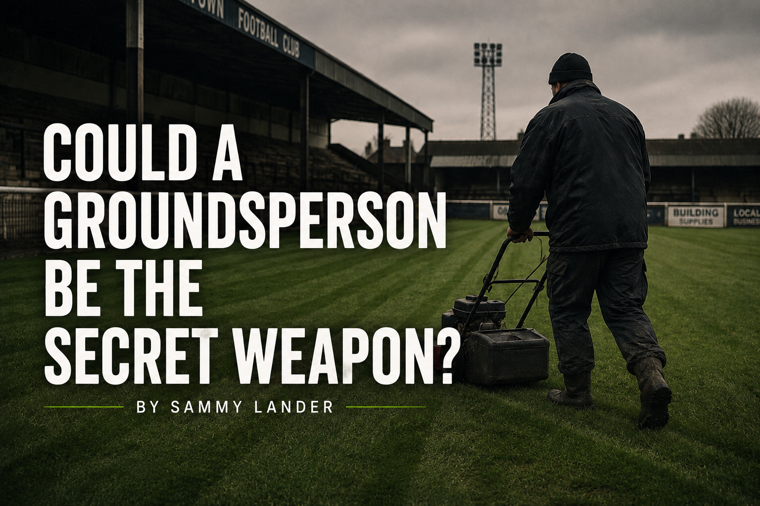 Could a Groundsperson Be the Secret Weapon?