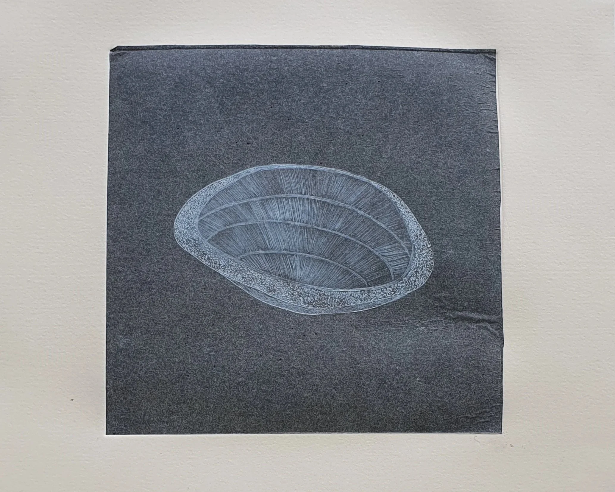 Seagull's Breakfast (2023)
Intaglio print with chine collé