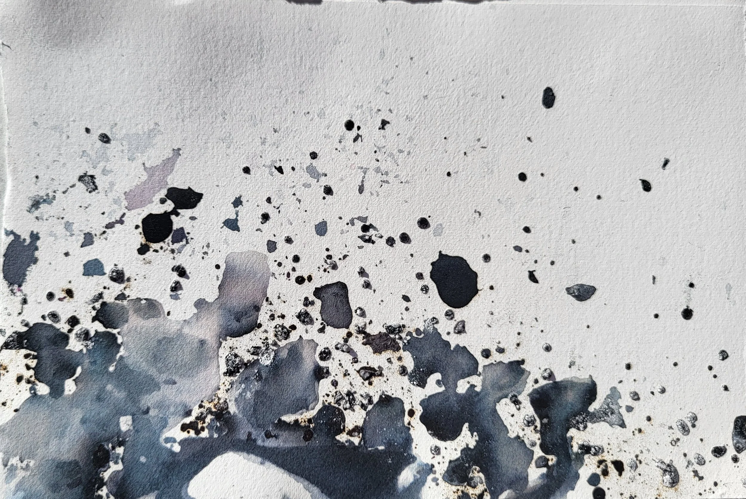 Study 2 - Fabric dye on Fabriano