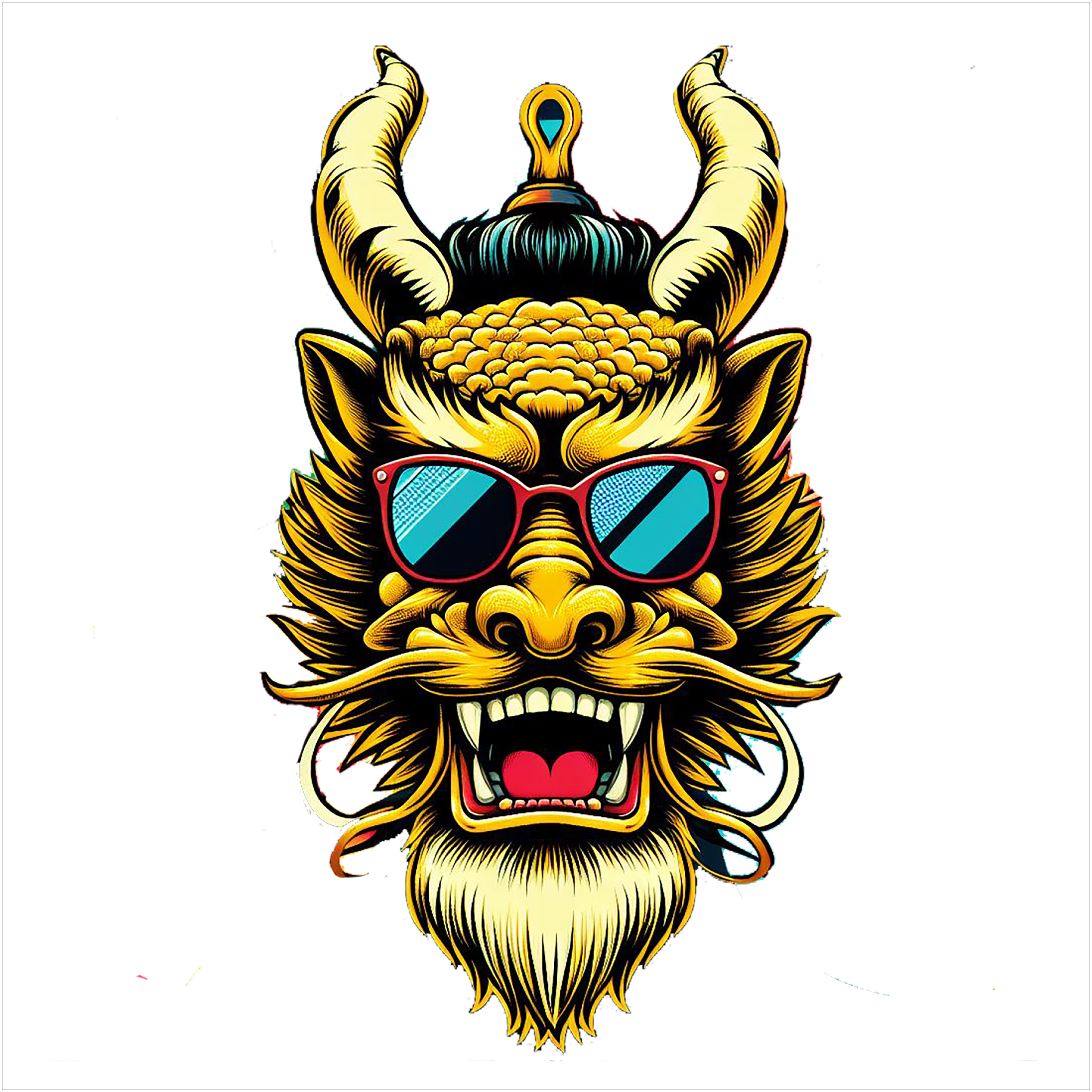 Golden Guardian Dragon