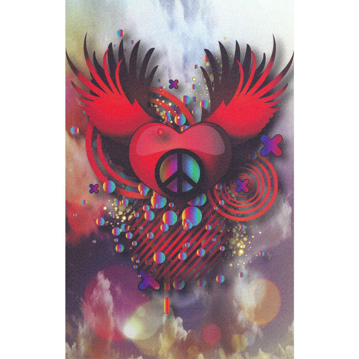 Vibrant Pulse of Peace