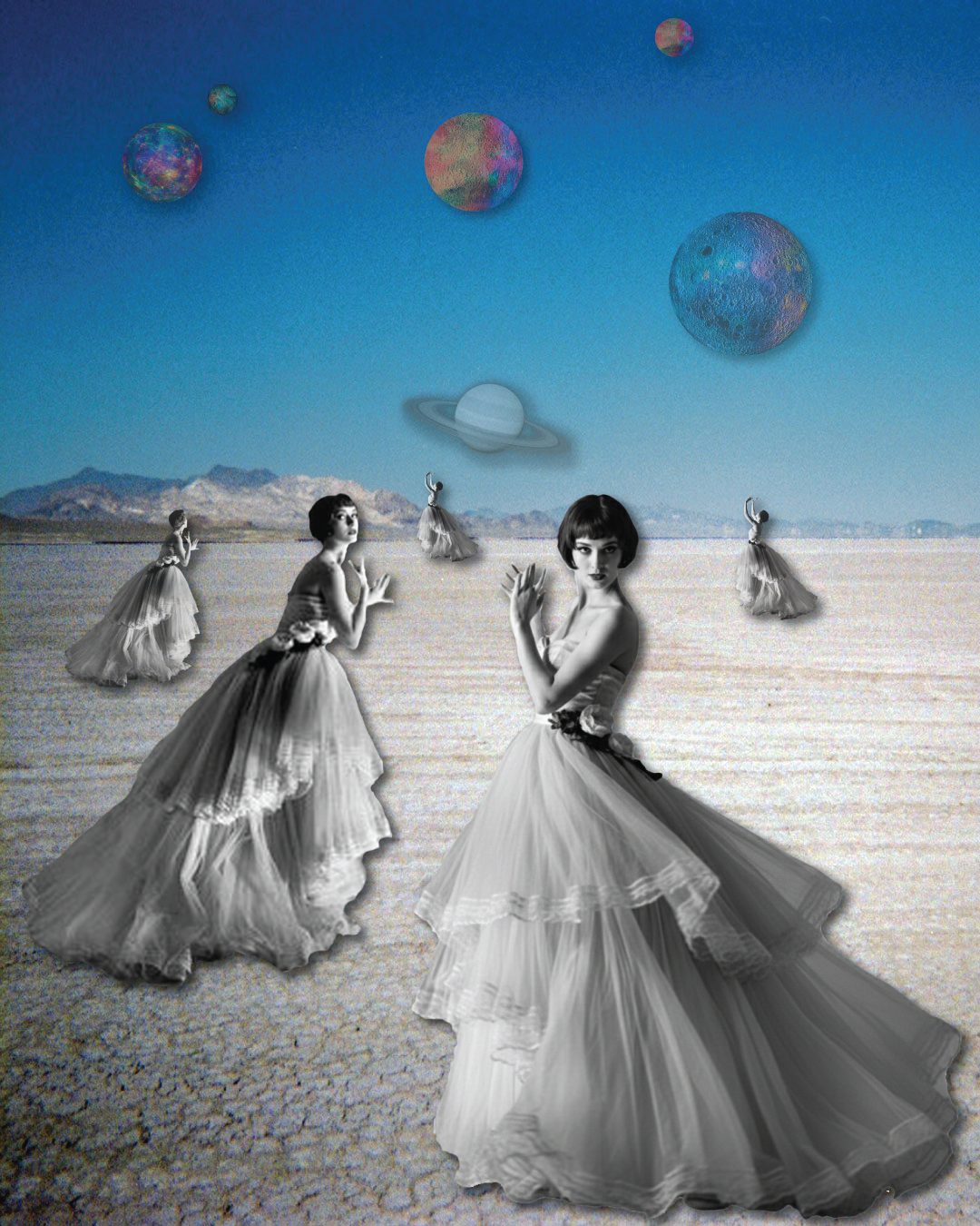 Celestial Ballet on the Salt Flats