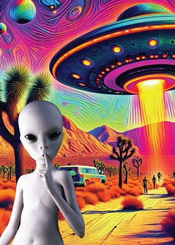 The Silent Arrival at Joshua Tree