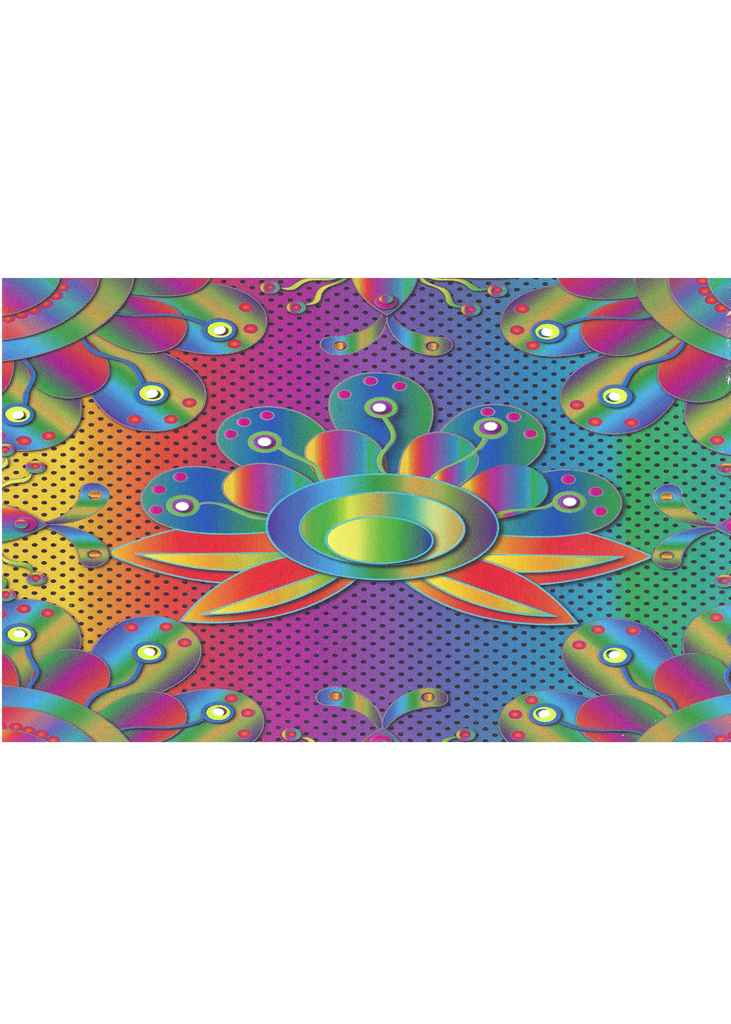 Neon Prism Lotus Bloom