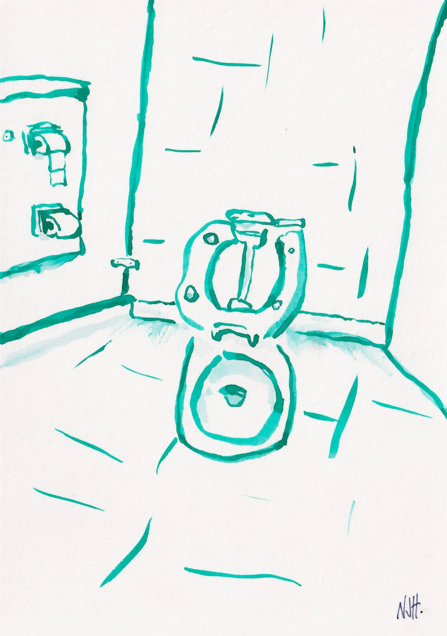 Movie Theater Toilet