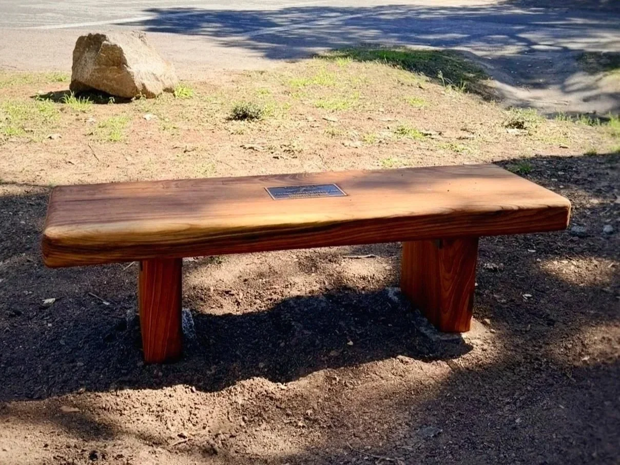 Community Garden Redwood Benches, 2026