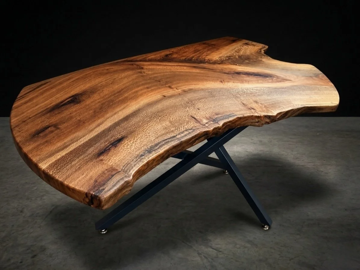 Live-Edge Sycamore Desk, 2026