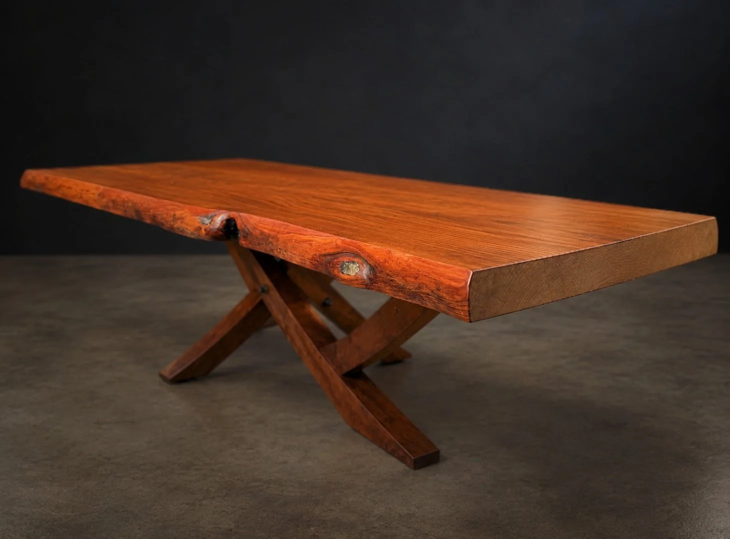 Humboldt Old Growth Redwood Dining Table, 2026  | $12,000 | SOLD