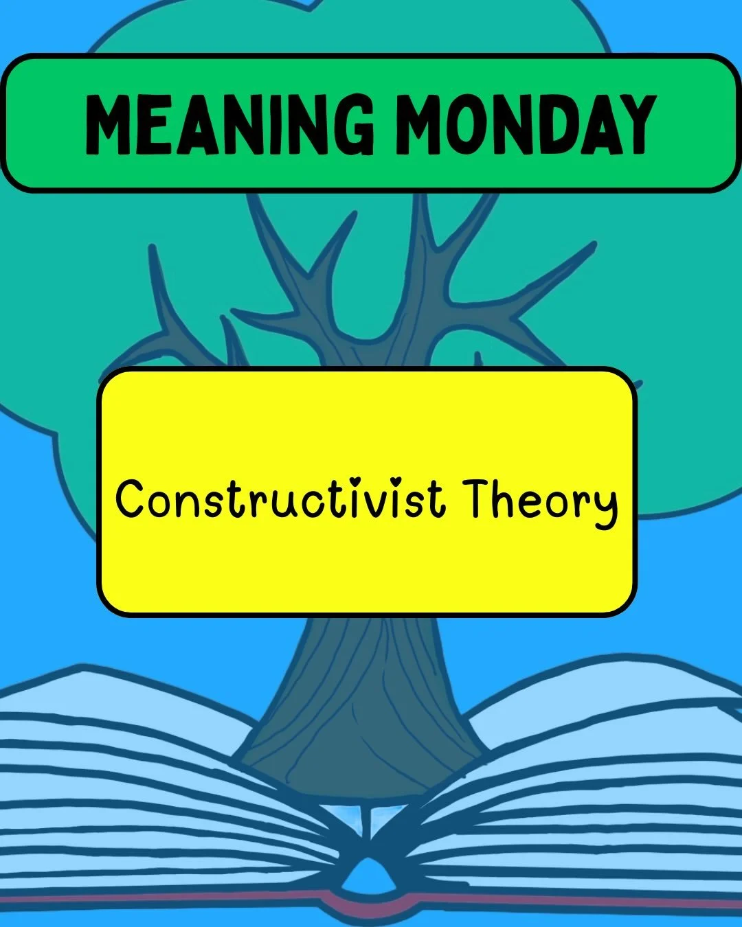 It&rsquo;s ⭐️Meaning Monday⭐️ and I wanted to give basic insight into one of the most researched theories on how the brain learns - the Constructivist Theory! This theory was first proposed by educational psychologist Jean Piaget and his work was lat