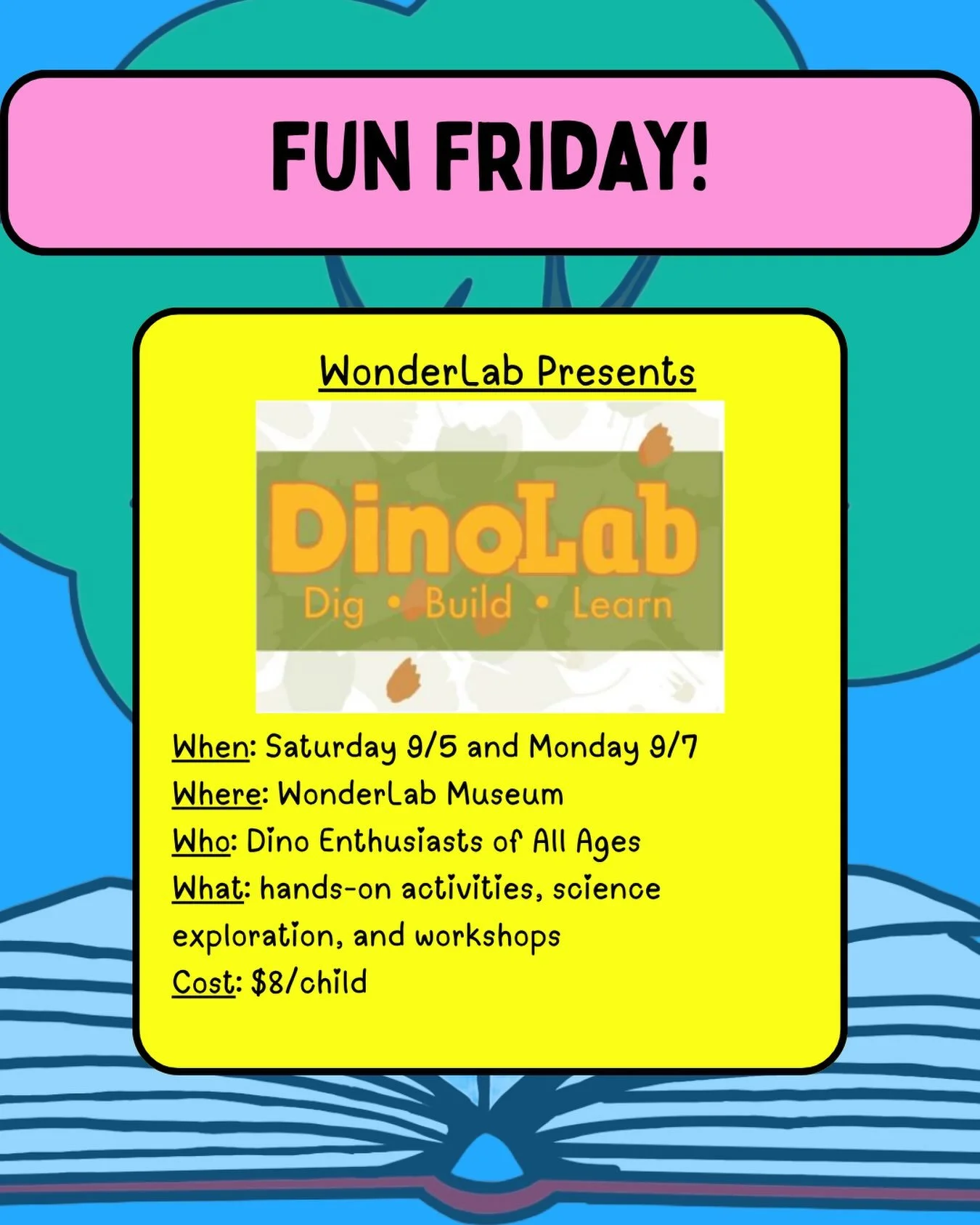 Happy ✨Fun Friday✨ everyone! There are a ton of great events happening in B-Town this week (GO IU ❤️🏈❤️) but this one presented by the Wonderlab is going to be a blast! Check it out this weekend! 

#tutor #bloomingbudstutoring #shoplocal #elementary
