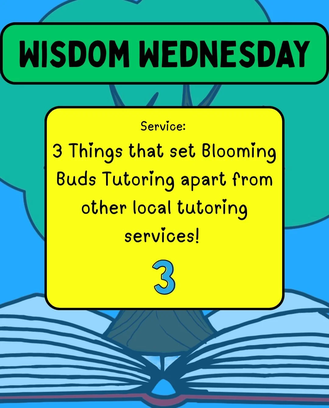 It&rsquo;s 💡Wisdom Wednesday💡 so let&rsquo;s talk about what sets Blooming Buds Tutoring apart from the rest! Scroll through to learn more, then head to bloomingbudstutoring.com to book a free consultation call! 

#tutor #elementaryteacher #bloomin