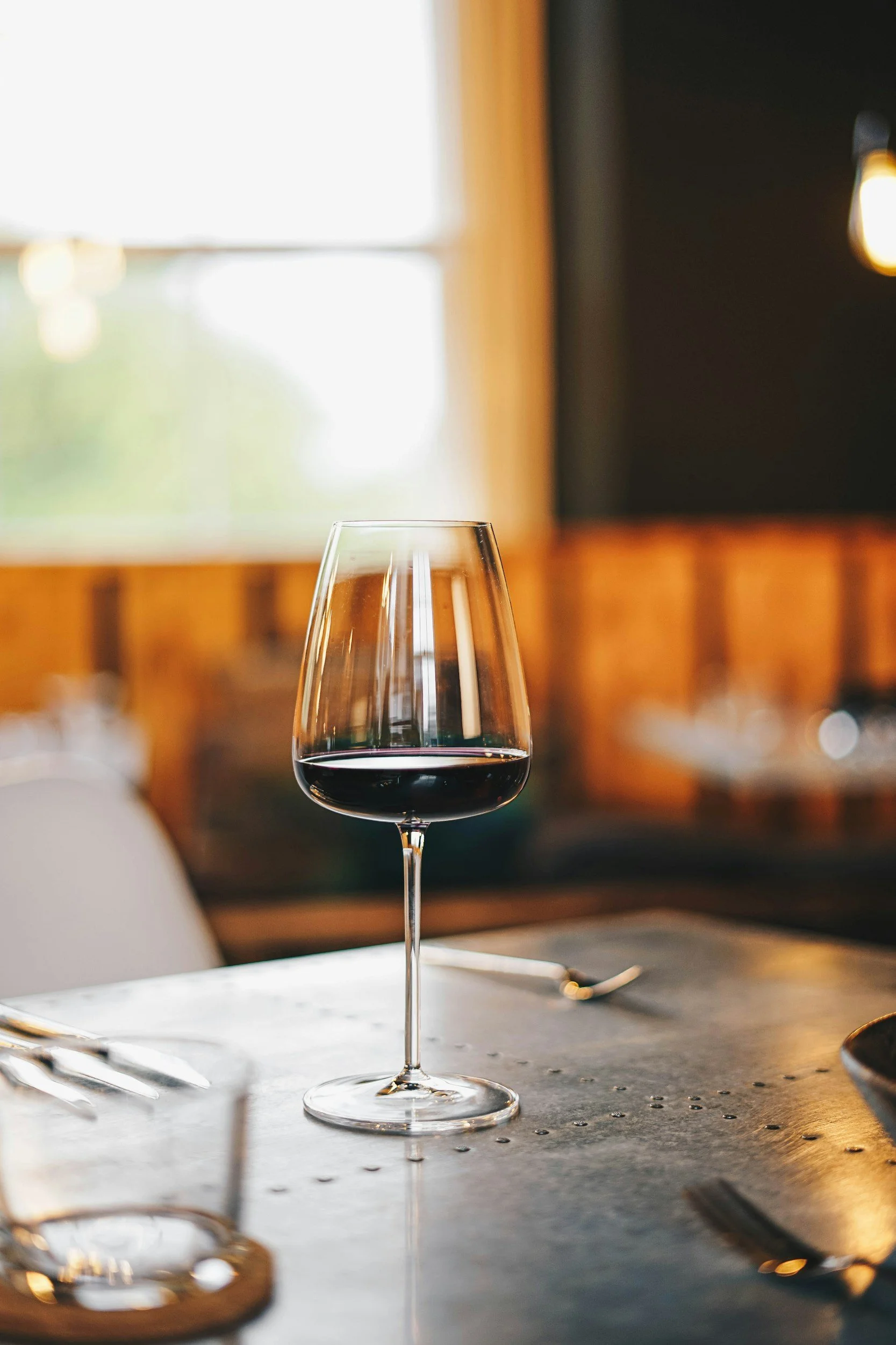 A glass of a scotch on the rocks