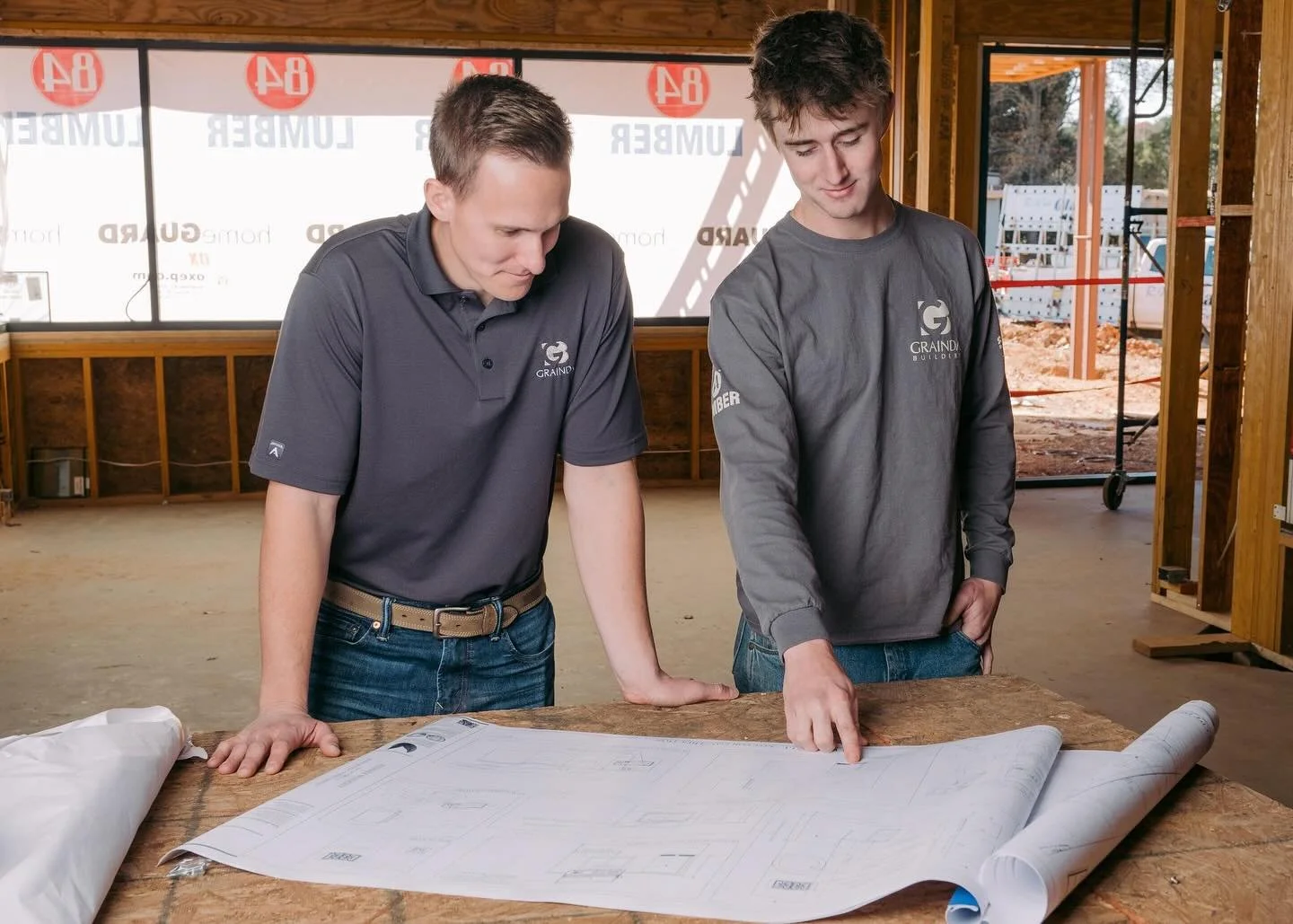 Commercial shoot for @graindabuildersinc in one of their new build projects.