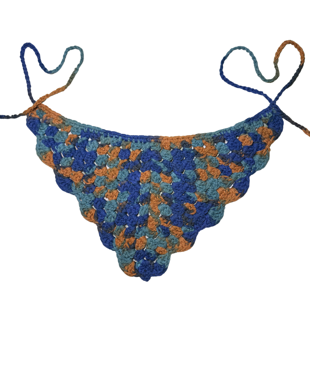 Blue Ember Granny Bandana