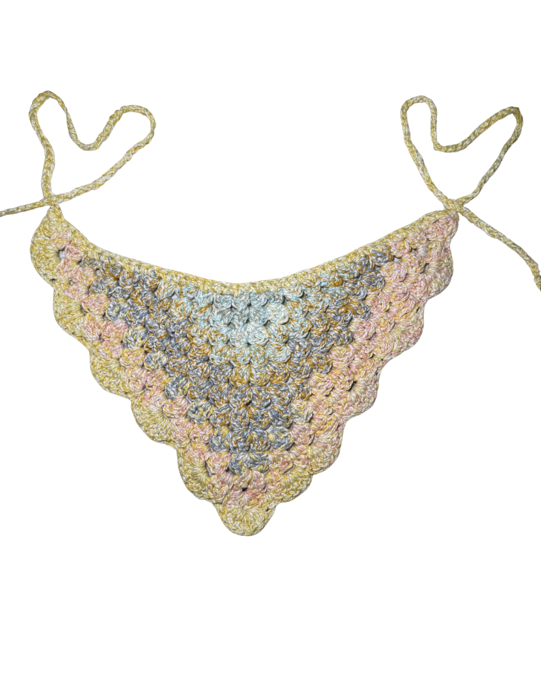 Soft Oat Granny Bandana