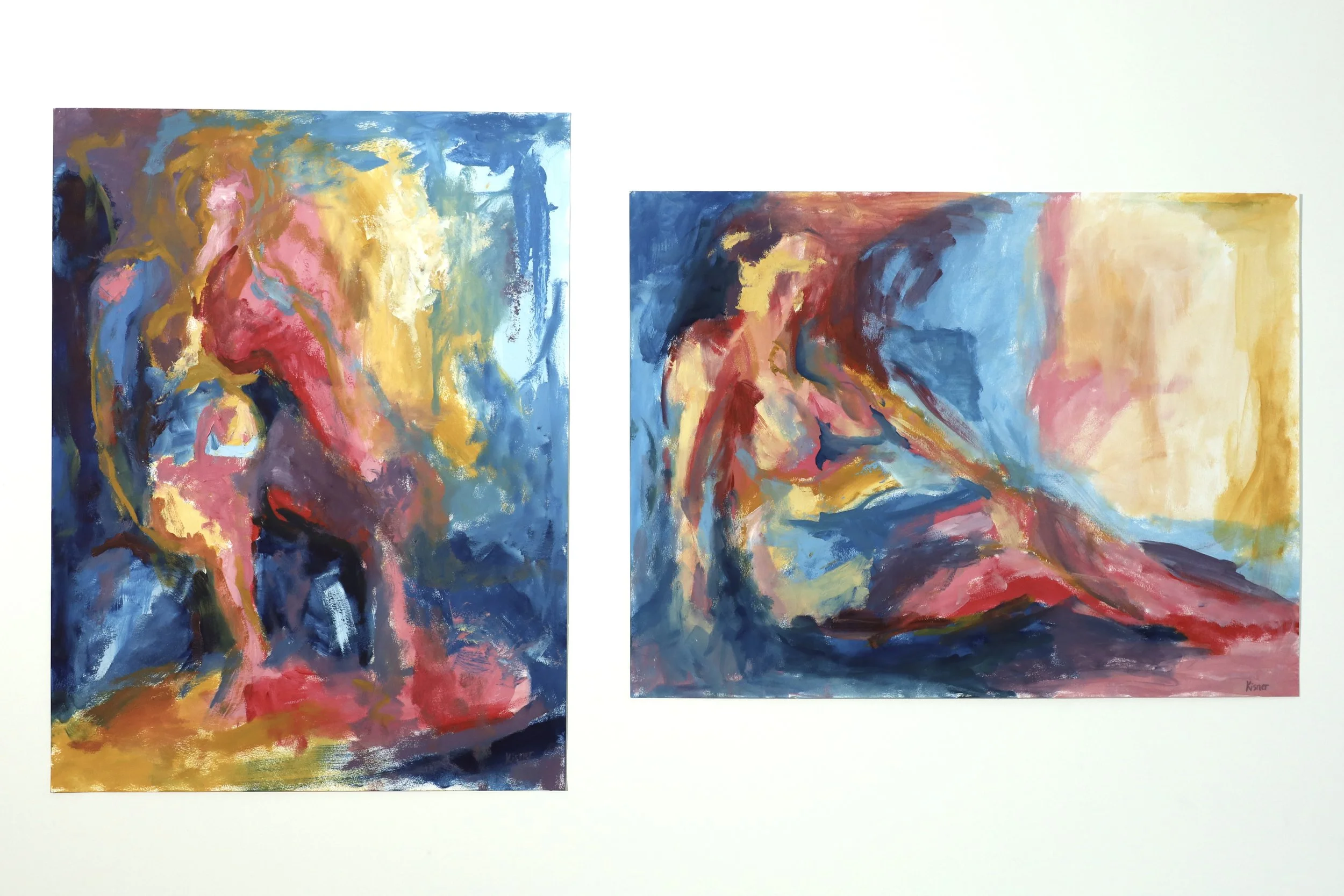 Serenity
24" x 18" (each)
Oil on Bristol