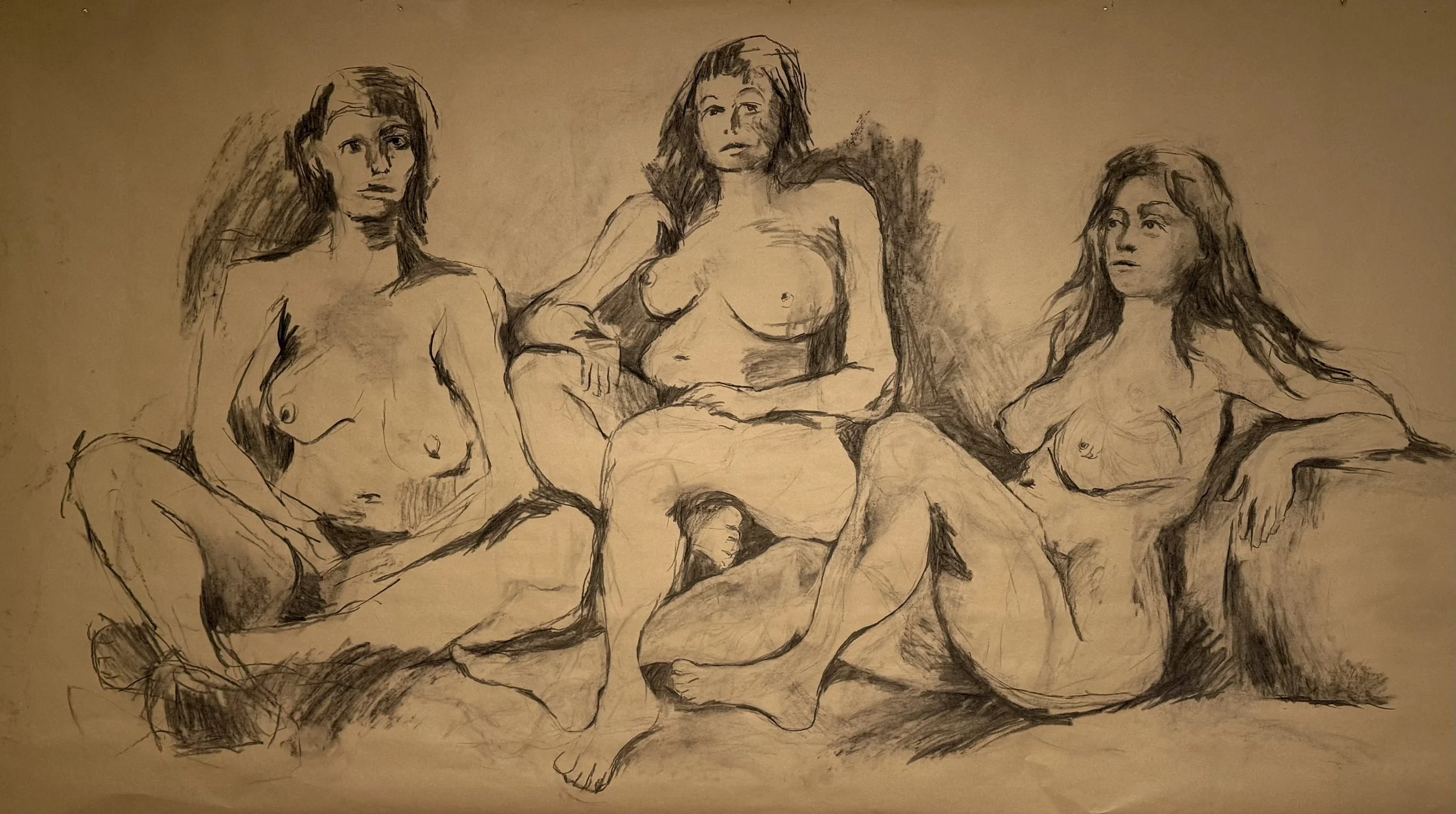 Untitled
48" x 72"
Charcoal on Paper