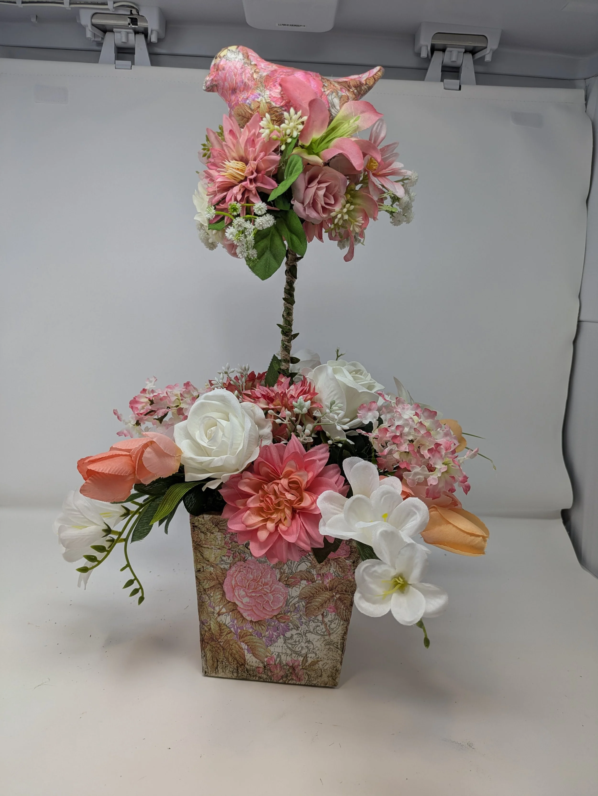 Blush Songbird Topiary