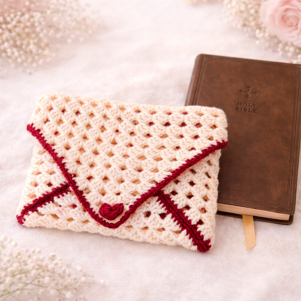 Crochet Love Letter Wrap