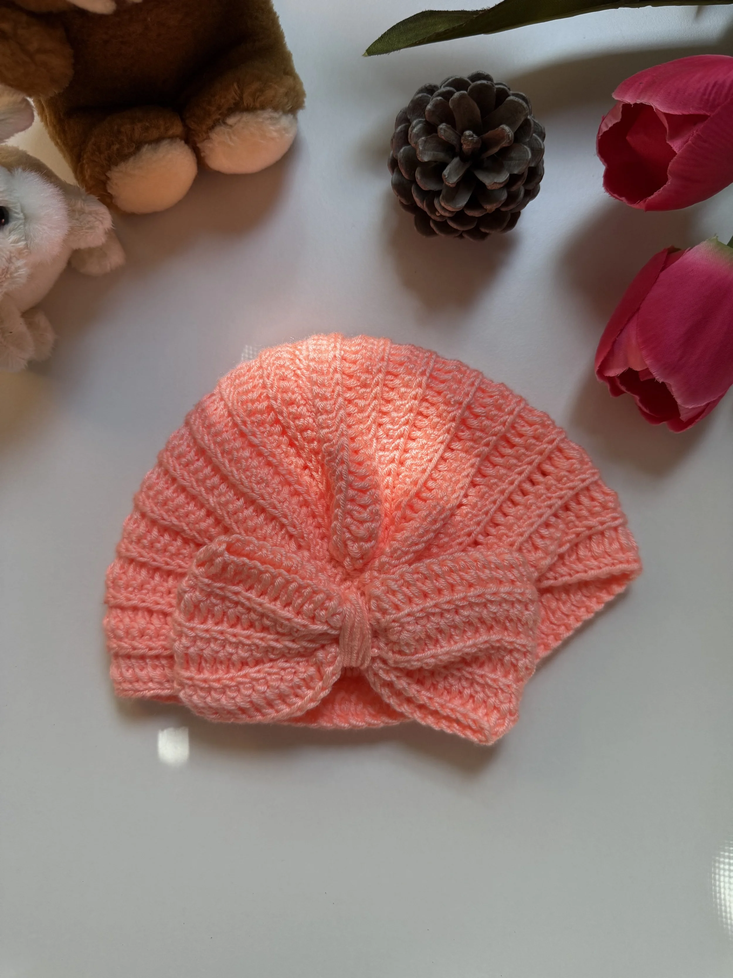 Petite Baby Turban Bow
