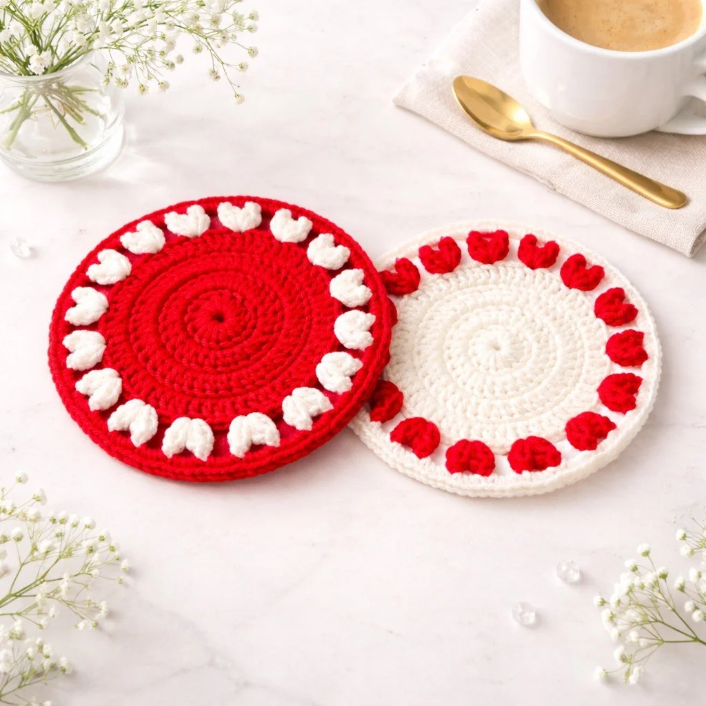 Mini Heart Coaster