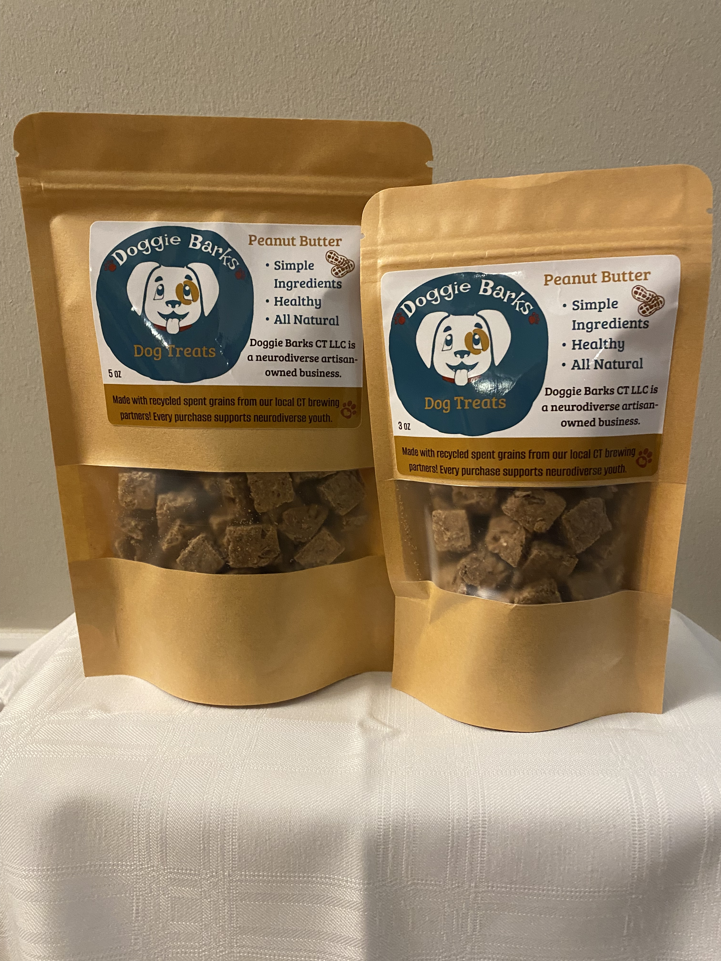 Peanut Butter Doggie Barks