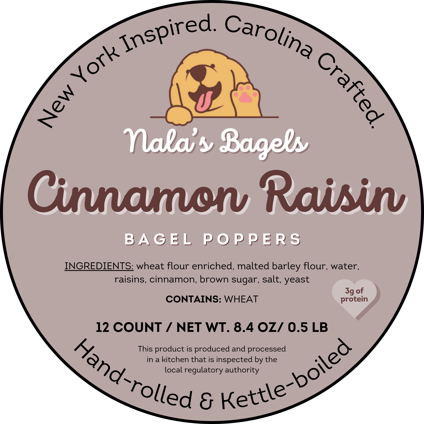 Cinnamon Raisin Poppers