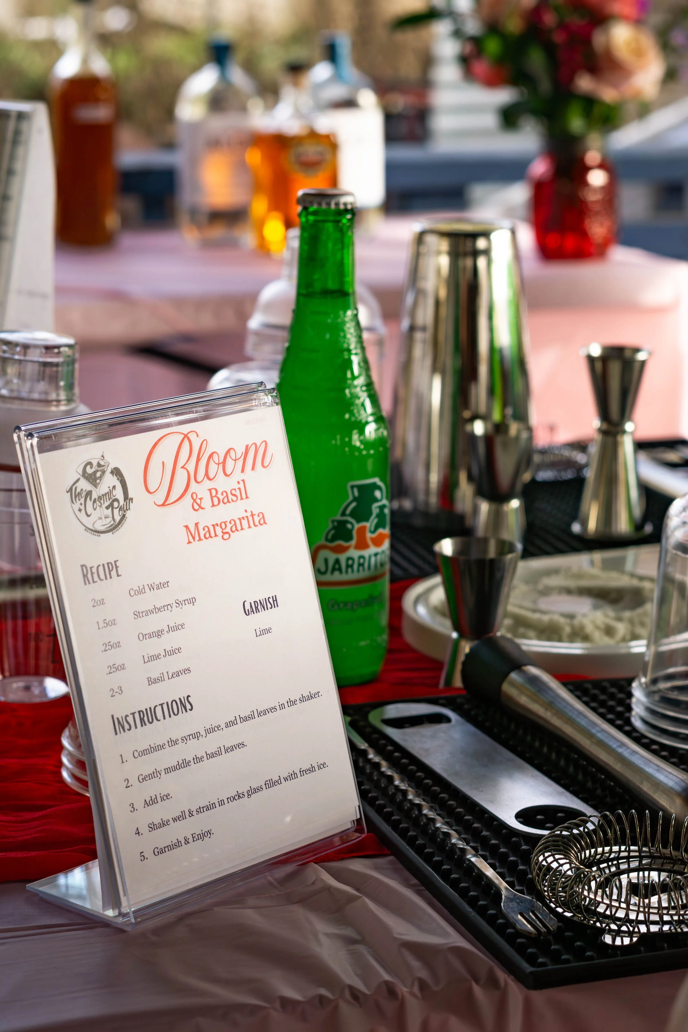 Mixology Classes –The Cosmic Pour Beverage Experience